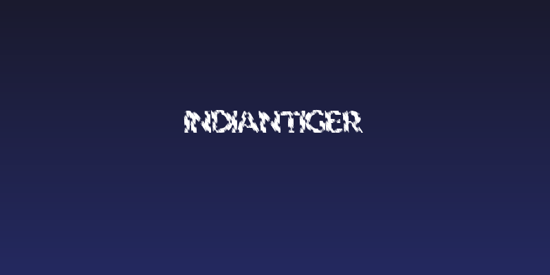 IndianTiger Social Header