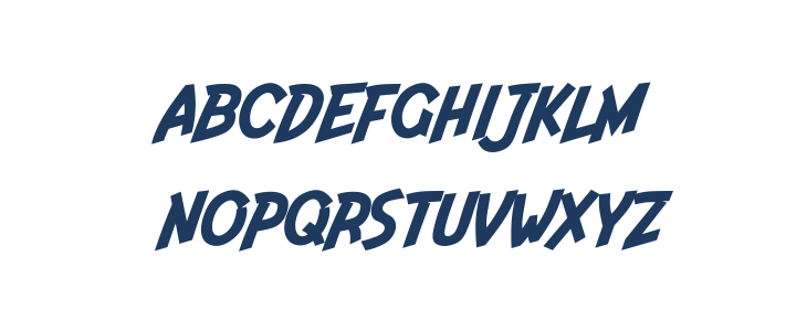Indiana Jonas Italic Lowercase