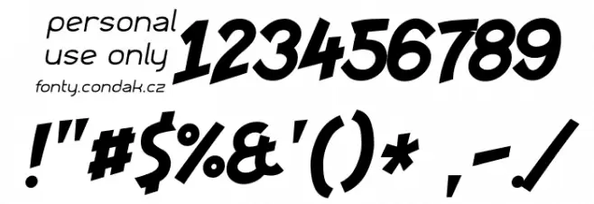 Indiana Jonas Font OTHER CHARS