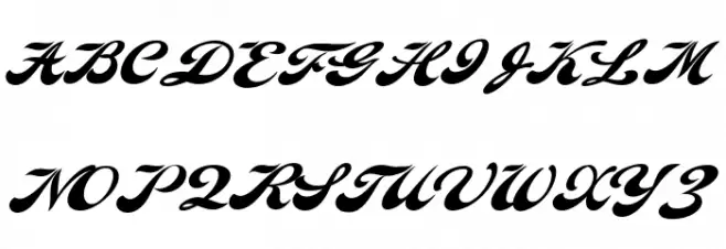 Indiana Script PERSONAL USE Fonte MAIÚSCULAS