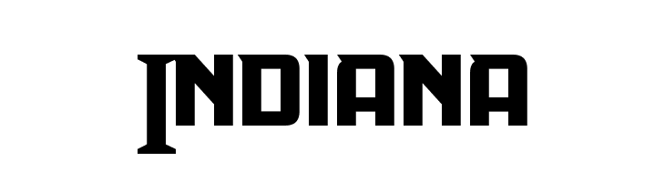 Indiana Font