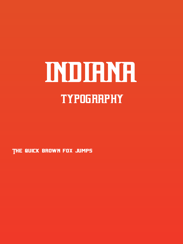 Indiana Poster