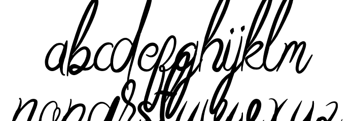 Indianapolis Font LOWERCASE