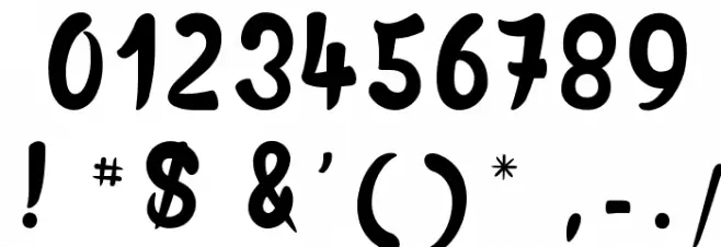 Indians Lives Font OTHER CHARS