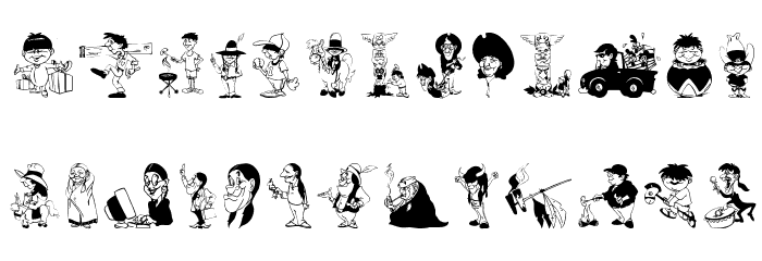 Indians Today Font LOWERCASE