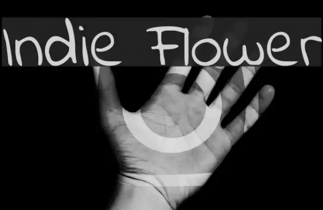 Indie Flower Font examples