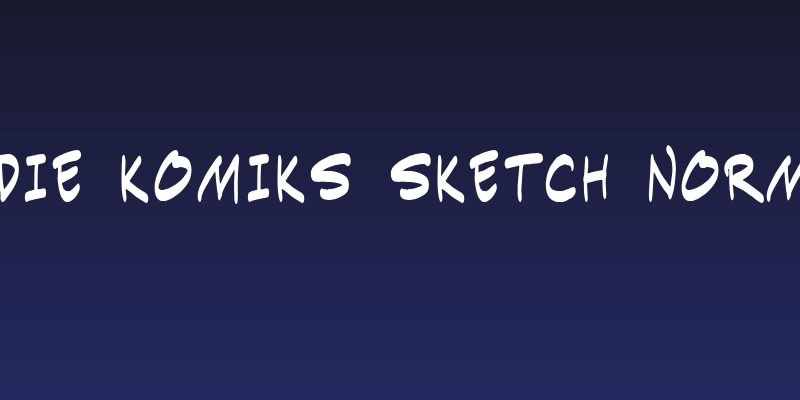 Indie Komiks Sketch Normal Social Header