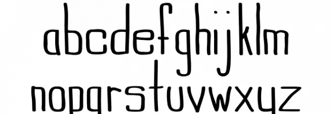 Indie Summer Font Litere mici