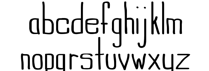 Indie Summer Font LOWERCASE