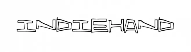 IndieHand  Frei Schriftart Herunterladen