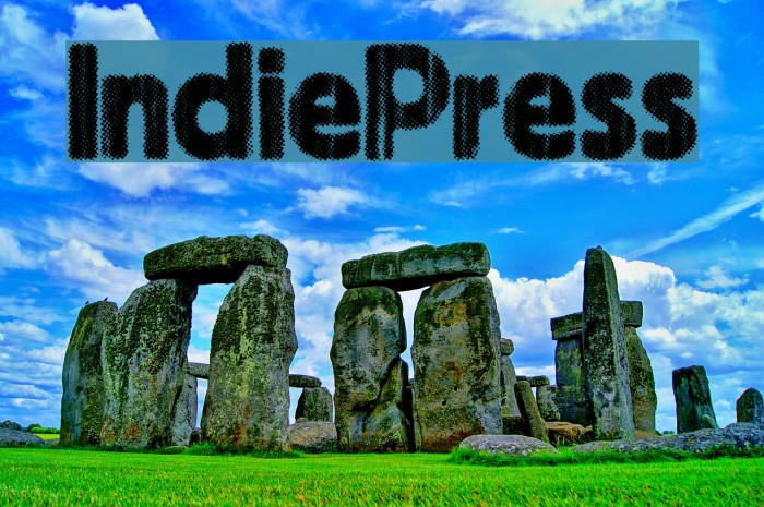 IndiePress Font examples