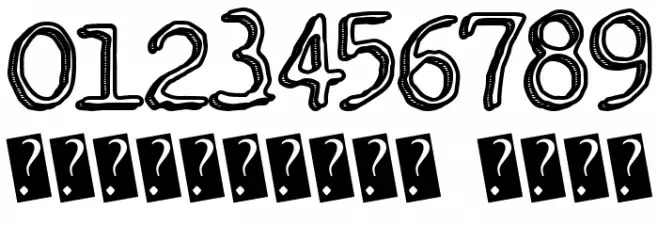 IndieRock Font OTHER CHARS