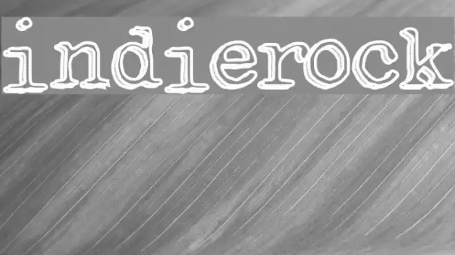 IndieRock Font examples