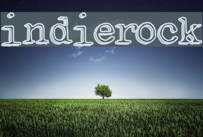IndieRock لخطوط تنزيل examples