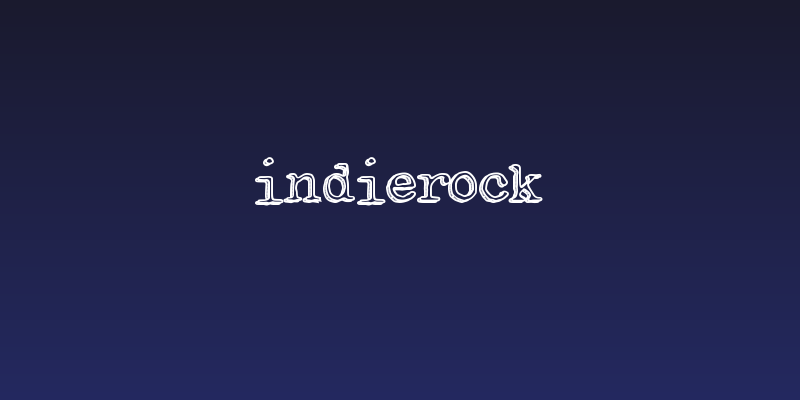 IndieRock Social Header
