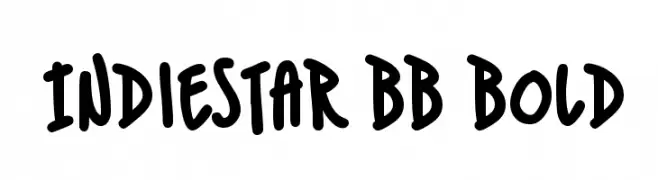 IndieStar BB Bold  Frei Schriftart Herunterladen