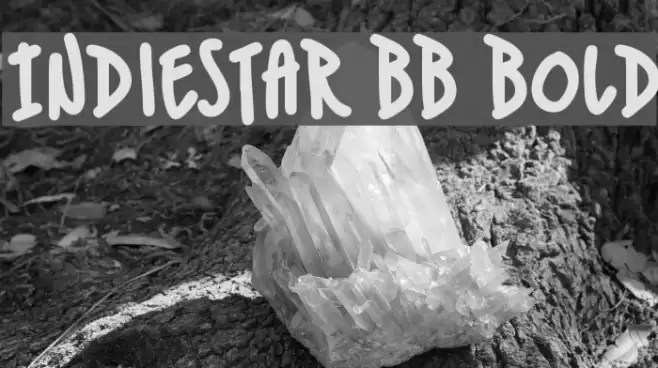 IndieStar BB Bold Шрифта examples