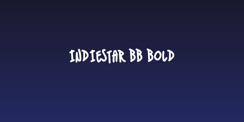 IndieStar BB Bold Social Header