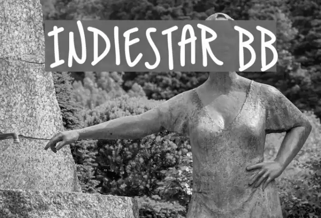 IndieStar BB Font examples