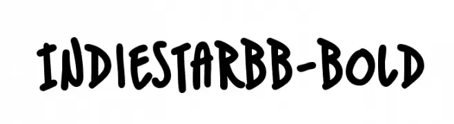 IndieStarBB-Bold  Frei Schriftart Herunterladen