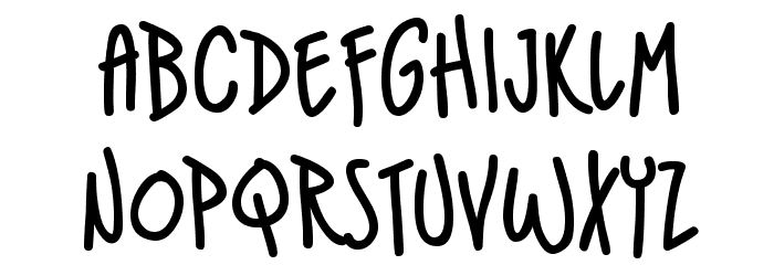IndieStarBB Font LOWERCASE