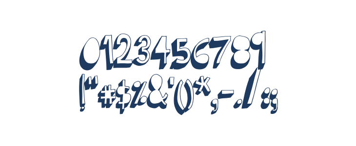 Indietronica-Bold Other Characters