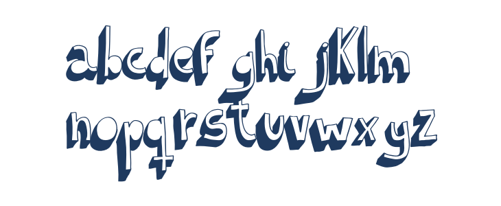 Indietronica-Bold Lowercase