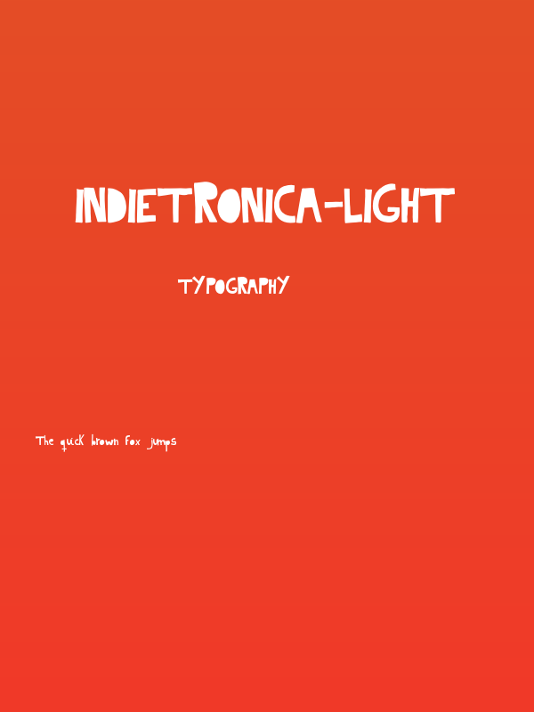 Indietronica-Light Poster