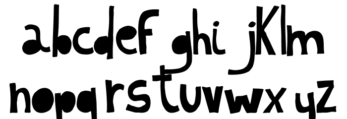 Indietronica-Light Font LOWERCASE