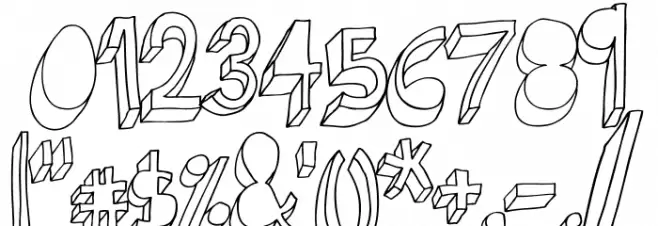 Indietronica-Regular Font OTHER CHARS