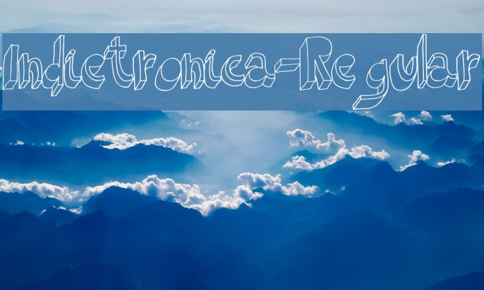 Indietronica-Regular Example 2