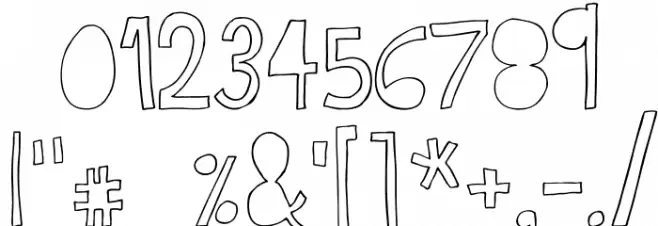 Indietronica-Thin Font OTHER CHARS