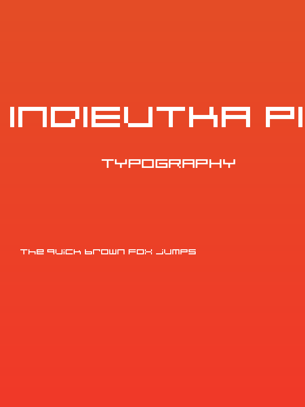 Indieutka Pixel8 Poster