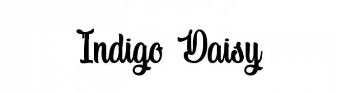 Indigo Daisy  Fuentes Gratis Descargar