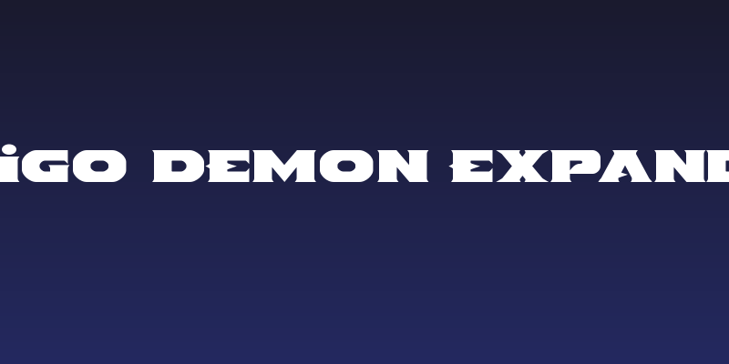 Indigo Demon Expanded Social Header