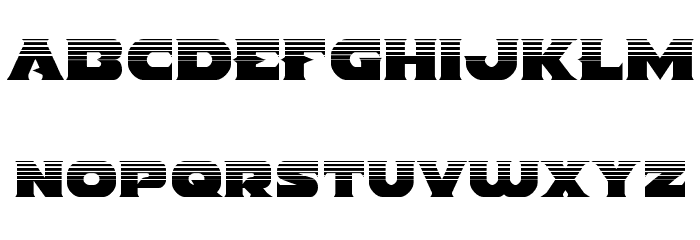 Indigo Demon Halftone Font LOWERCASE