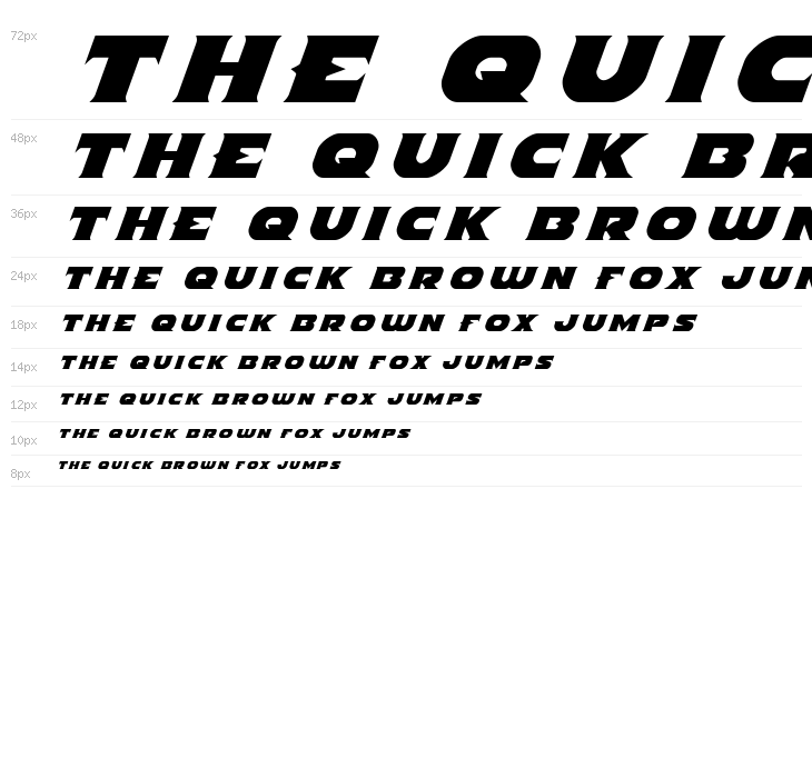 Indigo Demon Title Italic Waterfall