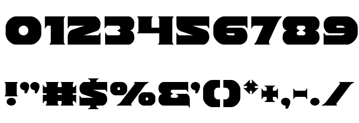 Indigo Demon Font OTHER CHARS