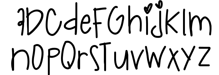IndigoRacers Font LOWERCASE
