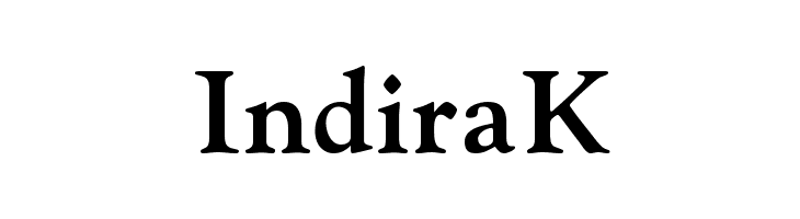 IndiraK Font