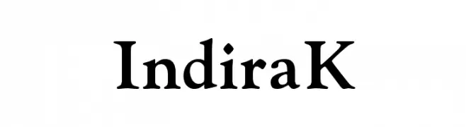 IndiraK  Fuentes Gratis Descargar