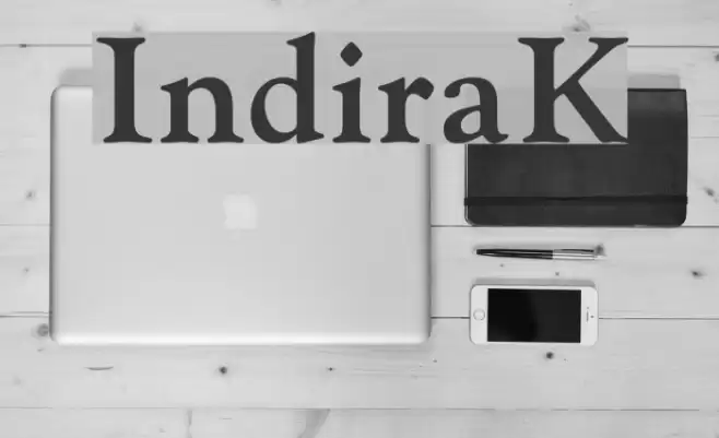 IndiraK Font examples