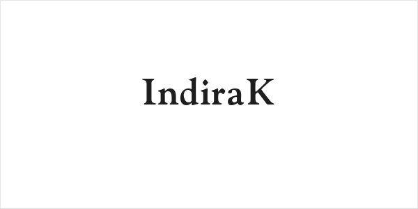 IndiraK Logo