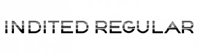 Indited Regular  Frei Schriftart Herunterladen