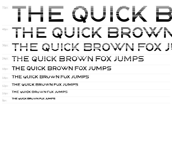 Indited Regular Waterfall