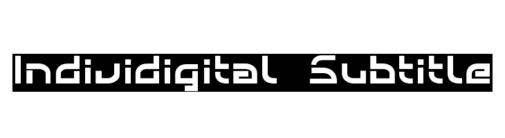 Individigital Subtitle  لخطوط تنزيل