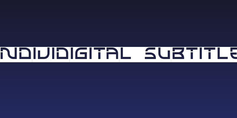 Individigital Subtitle Social Header