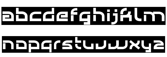 Individigital Subtitle Font LOWERCASE