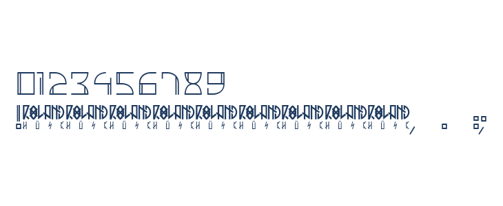 Individigital Thin Other Characters