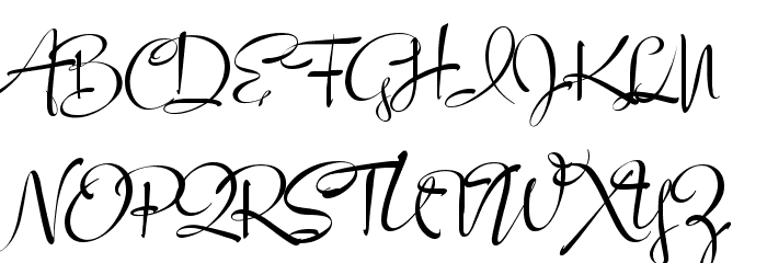 Individual Font LOWERCASE